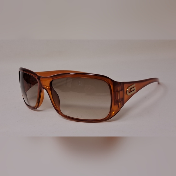 Gucci Sunglasses Vintage 90s Y2K Tom Ford Orange Brown GG2550/S LU4 58-15-125 - Picture 2 of 13